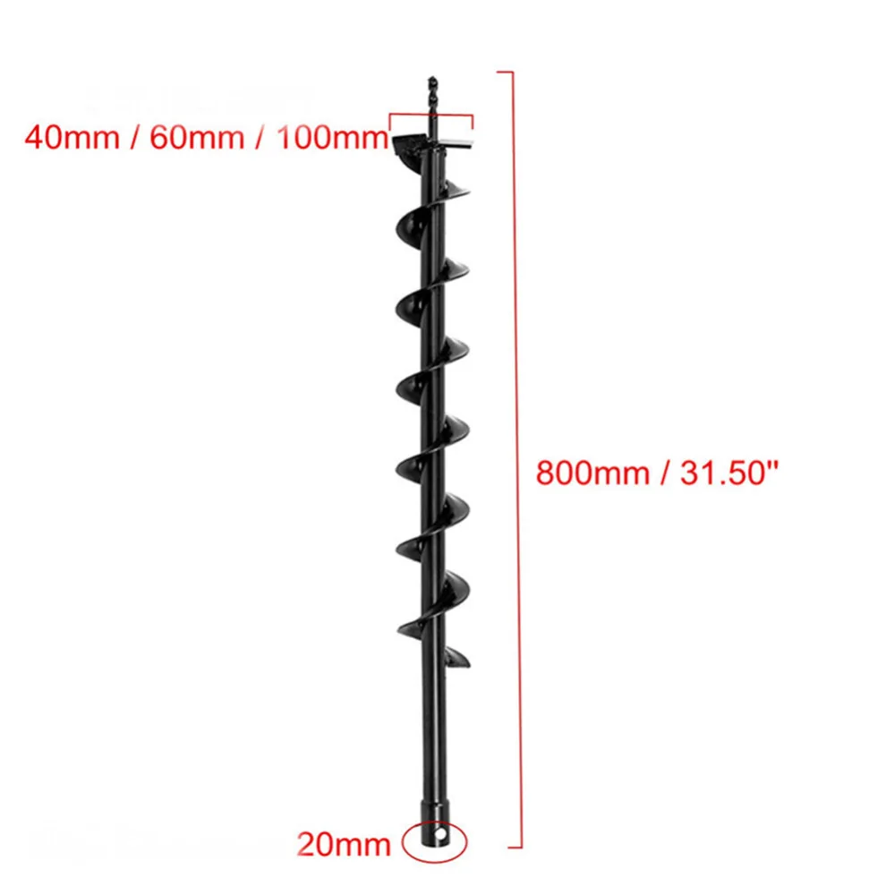 6x80 см земляной шнек, дырокол, инструменты, посадочная машина, сверло, забор, Борер, бензиновый столб, дырокол, экскаватор, садовый инструмент
