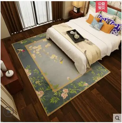 

200cm*300cm big carpets 2017 New European Modern Household Carpets Sitting Room Bedroom Tea Table Rugs Luxury Simple Rectangular