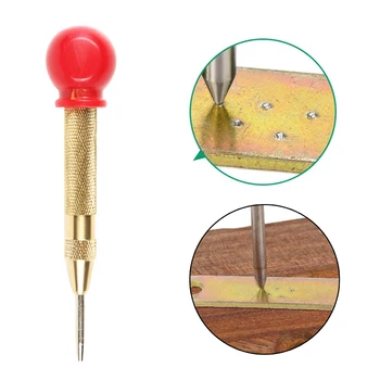 

1PCS Ppunch Steel StatorHig Punching Automatic Center Pin Punch Spring Loaded Marking Drilling Tool With A Protective Sleeve