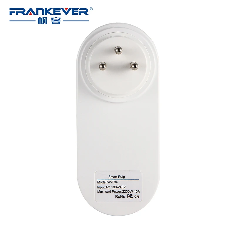 FrankEver Israel WIFI Smart Plug With Dual USB Ports Timing Socket Wireless Outlet Voice Control Work with Alexa Google home