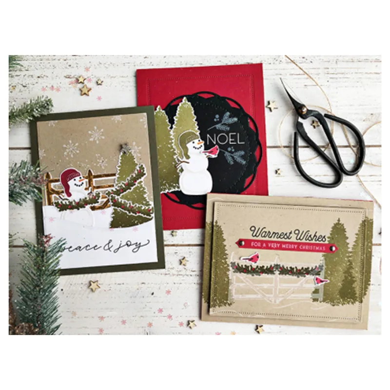 

Limited Special Welfare Snowman Metal Cutting Dies Scrapbooking New 2019 Album Card Making Craft Dies Lucky Bag for You