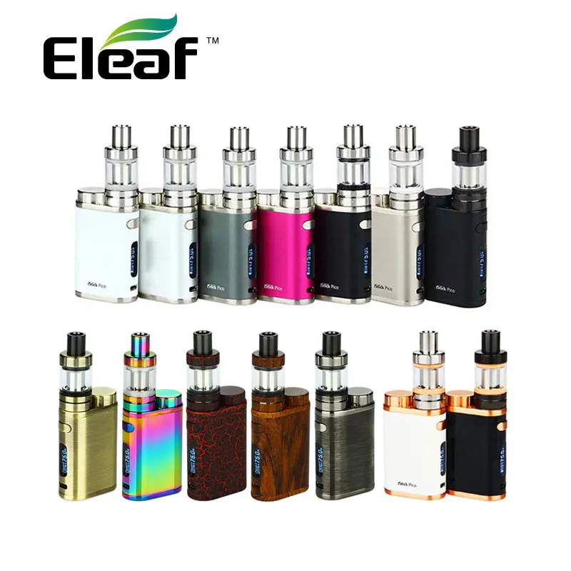 Original 75W Eleaf iStick Pico TC Kit 2ml MELO 3 Mini Tank with EC 0 3ohm