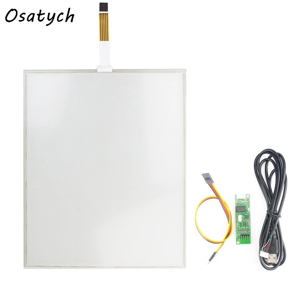 New 5 wire 15 Inch USB Touch Screen+USB Controller Board 322*247mm Glass Panel Resistive Industrial USB Touch Glass New 5 wire 15 Inch USB Touch Screen+USB Controller Board 322*247mm Glass Panel Resistive Industrial USB Touch Glass
