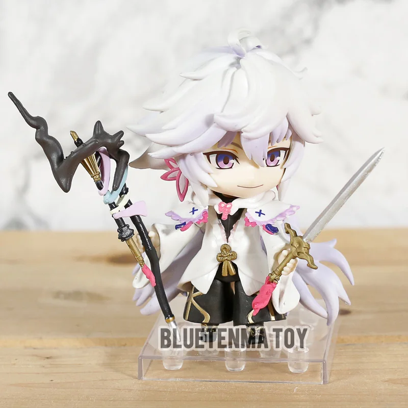 

Game FGO Fate Grand Order GSC Nendoroid 970-DX Caster Merlin Flower Magician Ver PVC Action Figure Model Toys