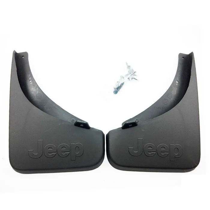 4 шт. ABS литой Всплеск брызговики щитки Набор для Jeep Compass 2011 2012 2013 2014|splash guard|flaps splash