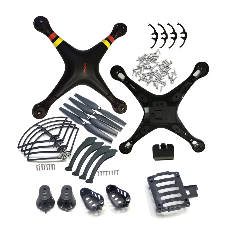 4 цвета SYMA X8/X8C/X8W/X8G/X8HC/X8HW/X8HG пластиковые части основной корпус крышка и шестерни