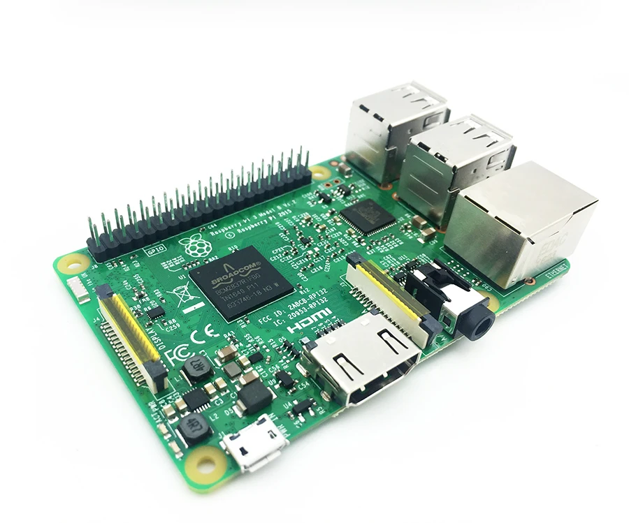 Raspberry Pi 3 Модель B материнская плата 1 Гб LPDDR2 BCM2837 четырехъядерный Ras PI3 B, PI 3B, PI 3 B с WiFi и Bluetooth