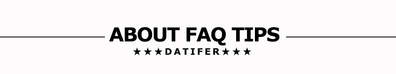 FAQ