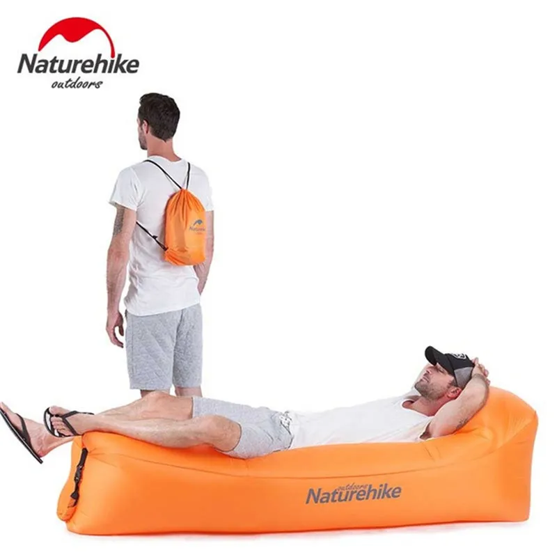 Naturehike Ultralight Inflatable Sofa Air Bed Lazy Bags Portable Air Sofa For Tourism Outdoor Beach Lazy Sofa Camping Cots