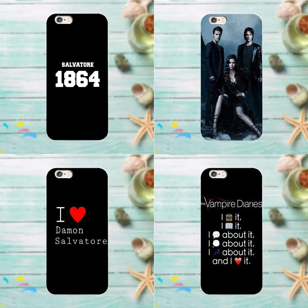 

TPU Protector The Vampire Diaries Design For Apple iPhone 4 4S 5 5C SE 6 6S 7 8 Plus X For LG G3 G4 G5 G6 K4 K7 K8 K10 V10 V20