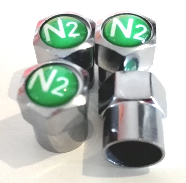 1000 VC8 Green Plastic Tire Valve Stem Caps /& Seal Car N2 Nitrogen Wheel TPMS