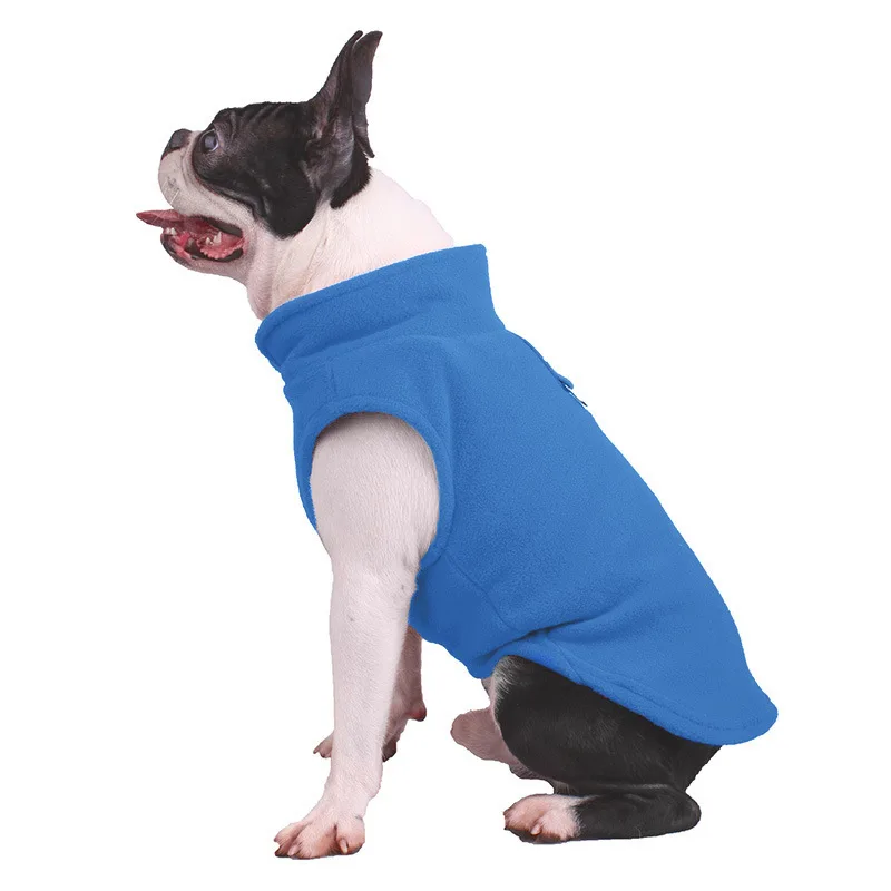 

Autumn Winter Fleece Dog Clothes Warm Soft Pet Clothing Coat Jackets For Chihuahua French Bulldog Pug Dragon Dog Large/small Dog