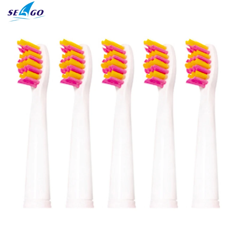 Seago Electric Toothbrush Heads for SG-507B/908/909/917/610/659/719/910 Ultra Soft Dupont Bristle Replacement Brush Head Refills