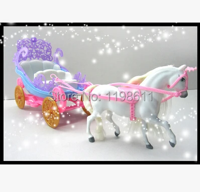 doll horse carriage