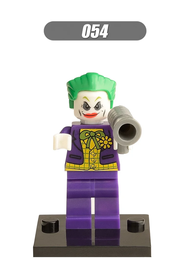 

Single Sale Joker Mr.Fantastic Wonder Woman Widow Super Heroes Bricks Building Blocks Best Education Toys for children XH 054