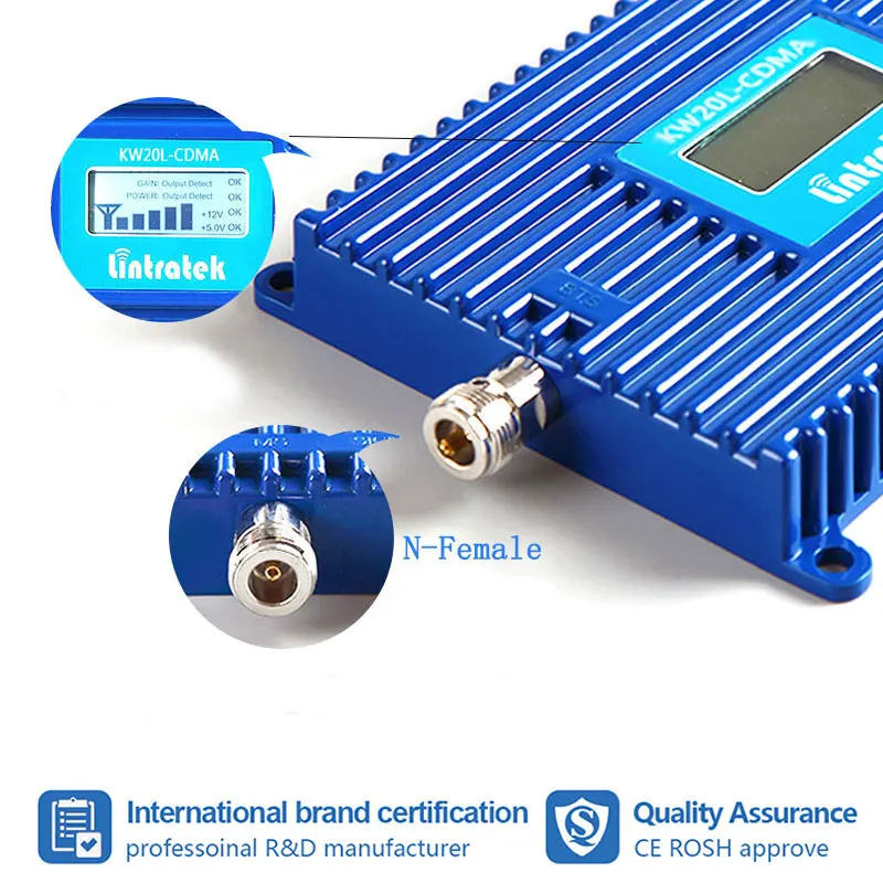 Lintratek GSM UMTS 900 MHz الهاتف المحمول إشارة الخلوية مكرر الداعم 2G 3G 900 مكرر البيانات و مضخم صوت صوت البيانات dh