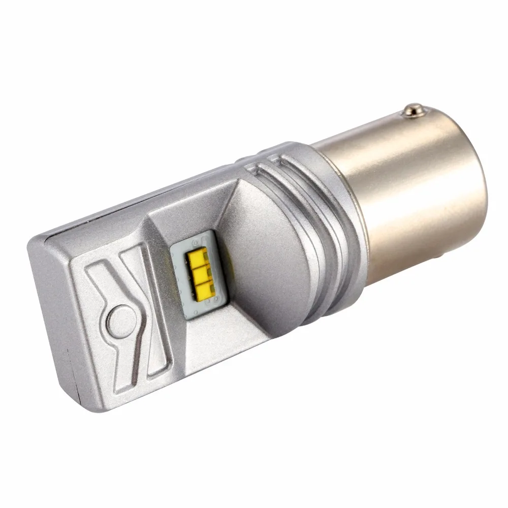 2 шт. суперяркие чипы Philips! 80 Вт 1156 382 P21W белый CANBUS без ERRORLED автомобильная лампа для