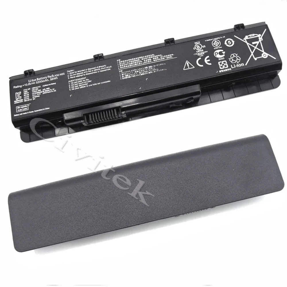 Аккумулятор для ноутбука ASUS N55SF серии N55SL N75 N75E N75S N75SF N75SJ N75SL N75SN N75SV A32-N45 A32-N55 07G016HY1875