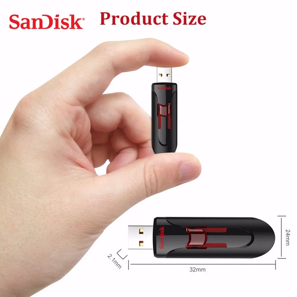 SanDisk CZ600 USB флеш-накопитель 16 Гб 128 ГБ Флешка 64 Гб USB 3,0 Флешка 32 Гб USB флешка