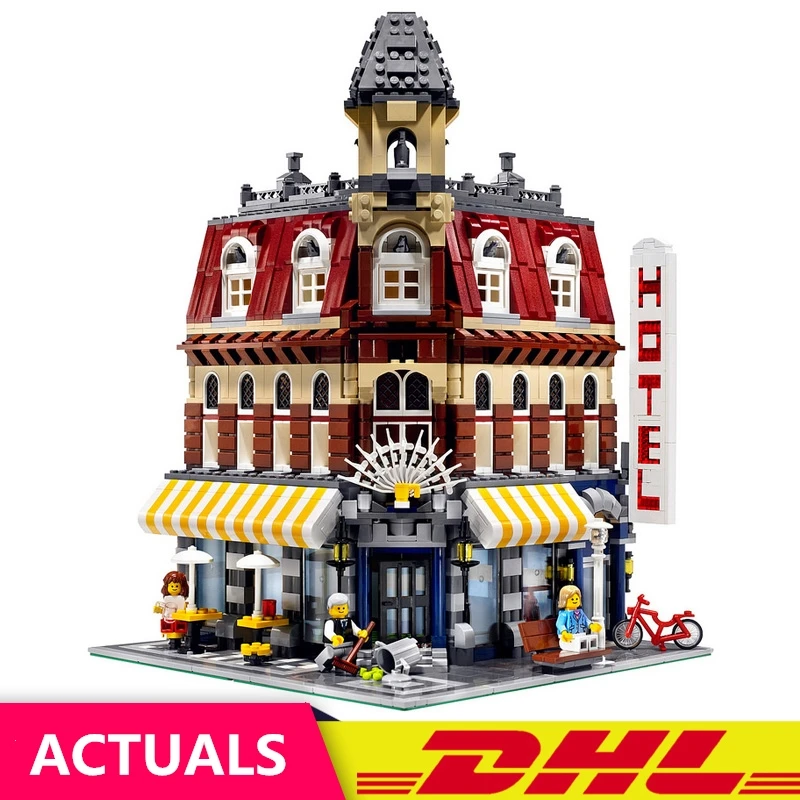 

Lepin STADT Street view architecture 15002 15003 15004 15005 15006 15007 15008 15035 Digital building blocks Model Building