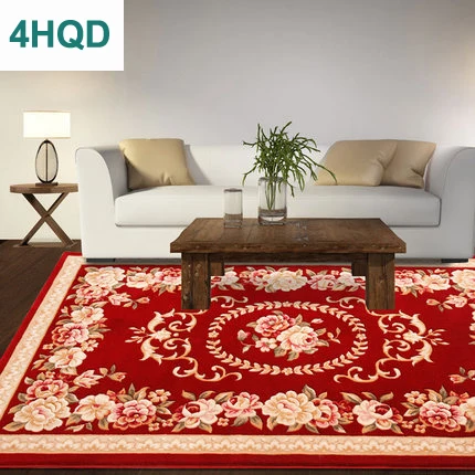 Импортная шерсть современный минималистичный коврик для кофейного столика спальни прямоугольный ручной работы