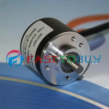 

NEW 600P/R NPN DC5~24V AB 2ph Shaft 6mm 1500rpm Incremental Photoelectric Rotary Encoder+1.5M Cable