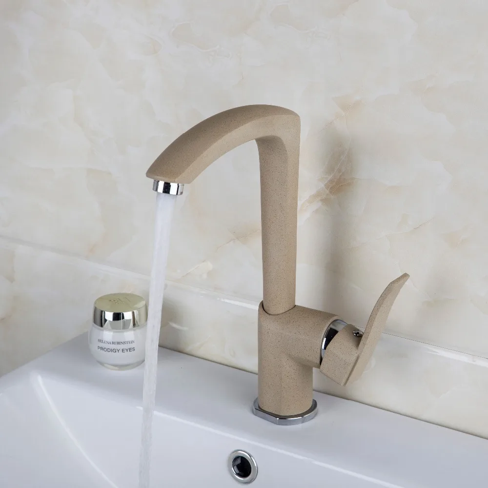 

European Style Painting Water Tap Bathroom Faucet Single Hole Basin Faucet Bathroom Tap torneira banheiro