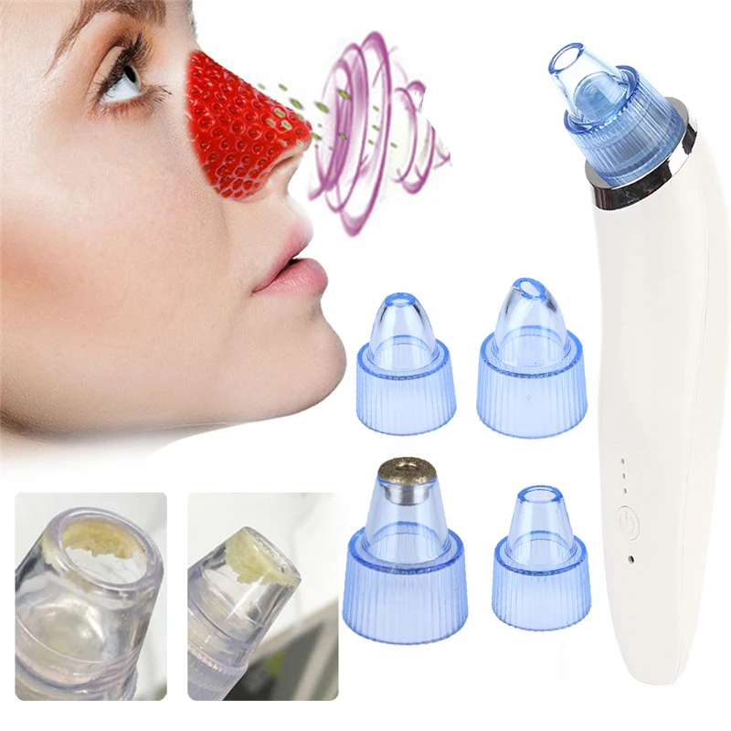 

Face Pore Cleaner Blackhead Remover Deep Cleansing Skin Care Deep Pore Vacuum Acne Pimple Removal Face Cleaning Beauty Machine