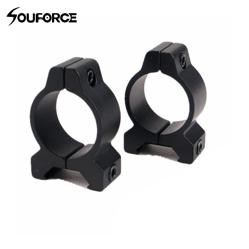 

25.4mm Low Profile Ring Scope Mount Fit 20mm Rail For Rifle Sight and Flashlight