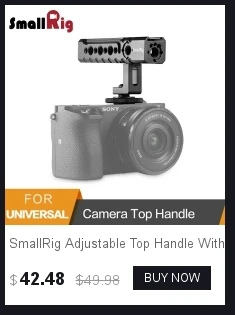 SmallRig Универсальный Топ ручка с холодным башмаком пластина для цифровой Dslr камеры клетка мониторы светодиодный микрофон башмак крепление DIY-1638