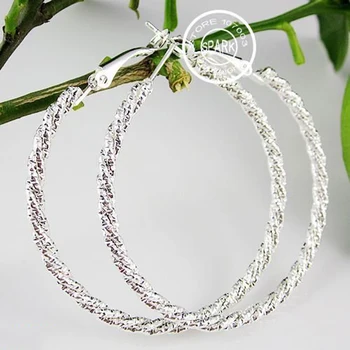 50mm Basketball Wives Steel Bamboo Earrings Hip Hop Earrings Wholesale Fashion Earring For Party Love Gift