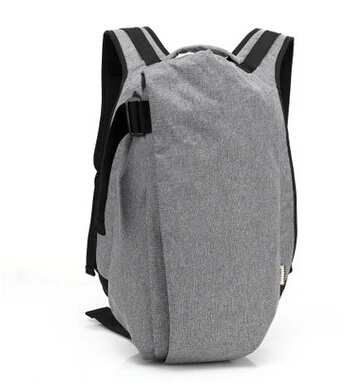 Мужской рюкзак 14 15,6 дюймов, рюкзак для ноутбука, водонепроницаемый, Оксфорд, противоугонная сумка, большая вместительность, унисекс, школьные рюкзаки - Цвет: Light Grey