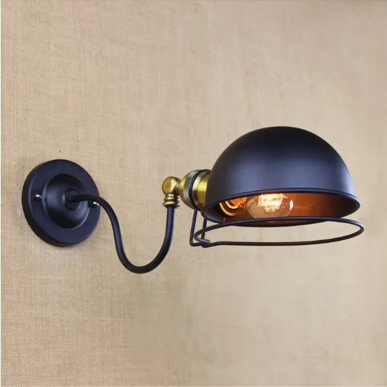 Американский Ретро стиль лофт промышленный настенный светильник винтажный лестничный светильник Эдисона настенные бра Arandelas Wandlamp