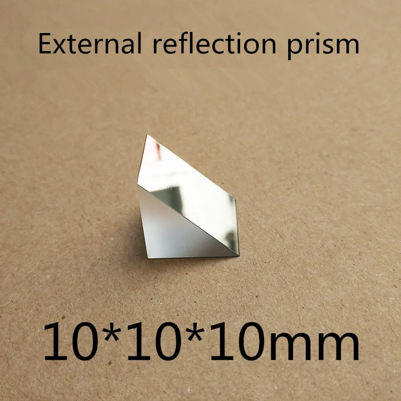 2 шт. 10x10x10 мм Угловые K9 треугольные помои внешний отражающие призма объектив для lazyglasses