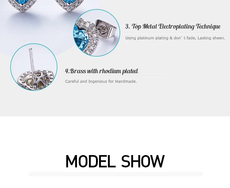Swarovski Birth Stone Earrings (4)