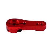High Quality New CNC Aluminum Servo Horn Arm 25T For Futaba Standard Servos 25T Red Toys Wholesale Free Shipping