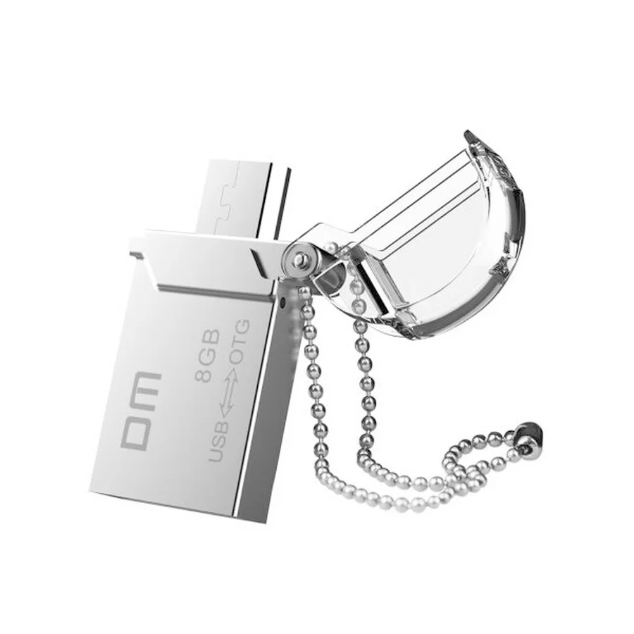 DM pd008 флэш накопитель USB OTG 8 г 16 32 2.0 диск из металла флешки мини ручка для