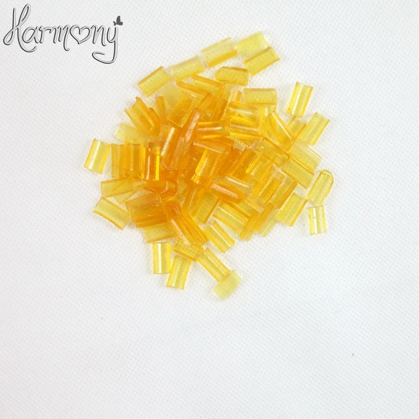 

50pcs Keratin glue for hair Nail Tip Keratin U-Shaped Fusion Chips Glue Nail Tip Keratin Nail Tip for hair extension
