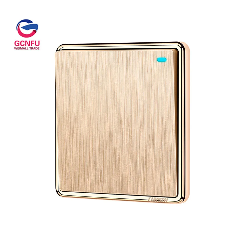 Wholesale High Quality Receptacle Panel Wall Switch Concealed AC 110V 220V 50HZ 60HZ 10A Dual Controlled Free Shipping | Обустройство