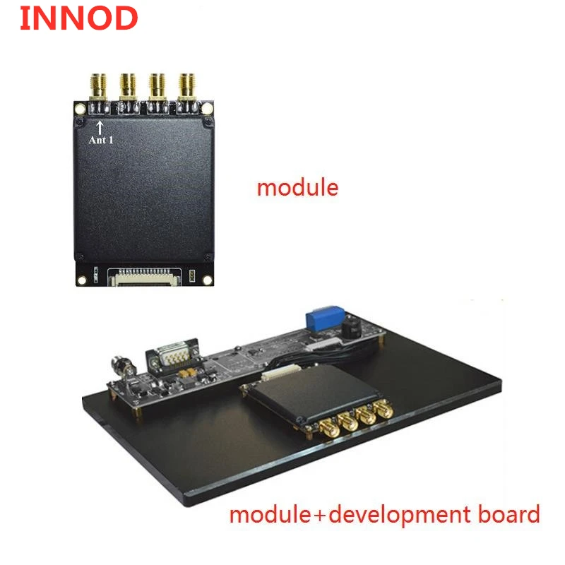 Ethernet TCP/IP Indy R2000 Impinj чип UHF RFID считыватель 840-960 МГц один порт большой диапазон rfid модуль с макетной платой sdk