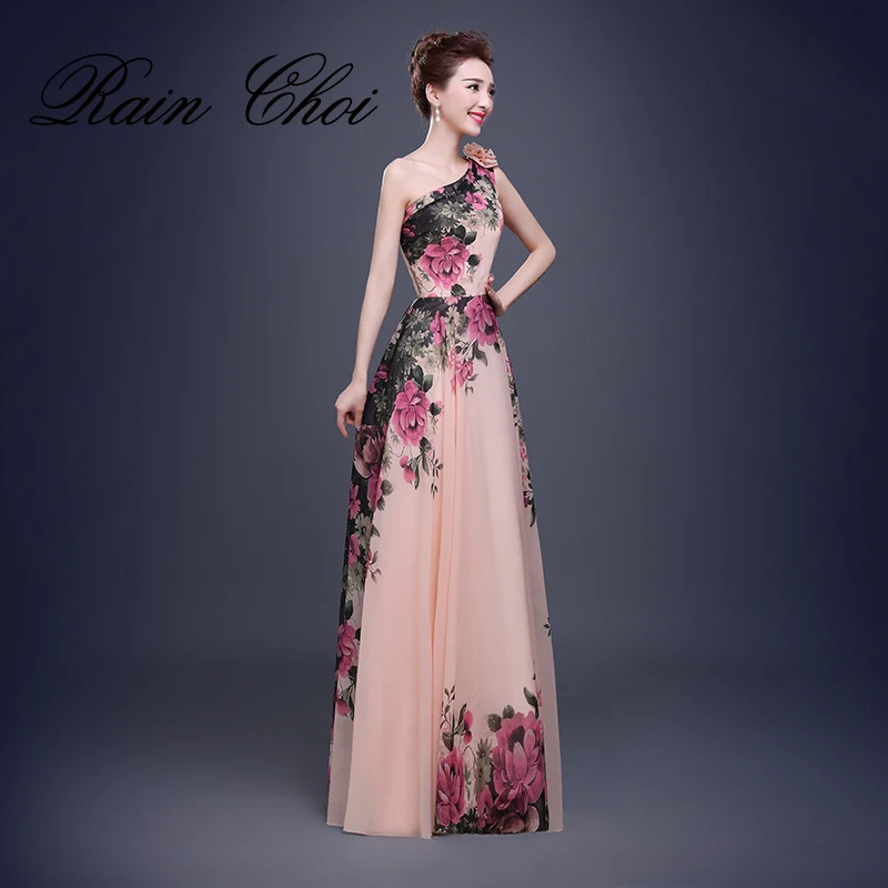 floral gown formal