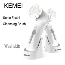 KEMEI-6066 Electric Wash Face Cleanser brush Care Machine Facial Cleaner face Cleaning
