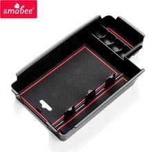 Для Audi A4 A5 A5S 2009- Автомобиль Центральной Консоли Подлокотник ящик для хранения салонные аксессуары авто аксессуары