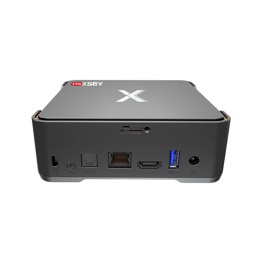 A95X MAX X2 Android 8,1 caja de TV 4G 64G Amlogic S905X2 2,4G y 5G Wifi BT 4,2 de 1000 M Smart TV Box soporte de grabación de vídeo Set Top Box - 6