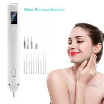 

Rechargeable Moles Removal Machine Spots Warts Removal Pen with LCD Dispaly 8-Level Adjustable skin tag removal face care tool l