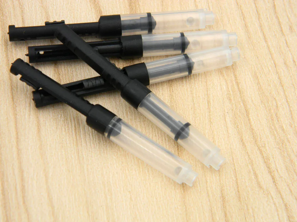 5pcs Black Fountain Pen 2.6MM Ink Converter Cartridges Pen refill-in Pen refill from Office ...