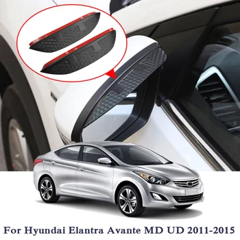 

Car Styling Car Rearview Mirror Rain Eyebrow Sticker For Hyundai Tucson Sonata Kona Kauai IX45 IX35 I30 Carbon Fiber Sticker