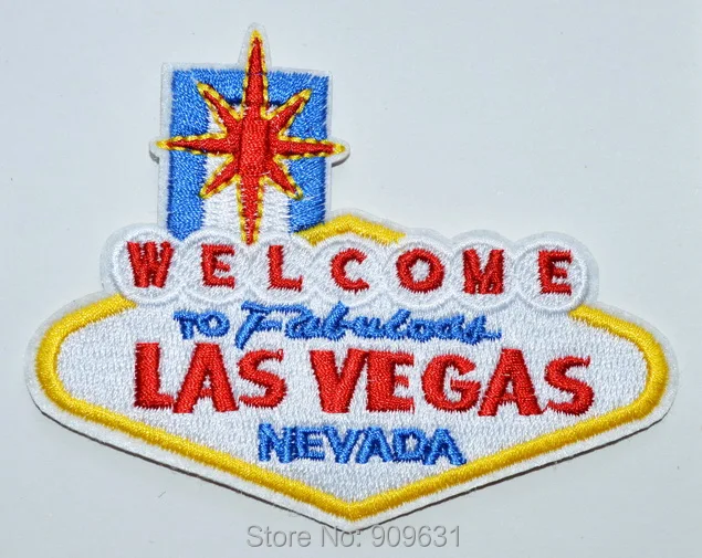 

Welcome to Fabulous Las Vegas Embroidered Iron on or sew on Patch Applique