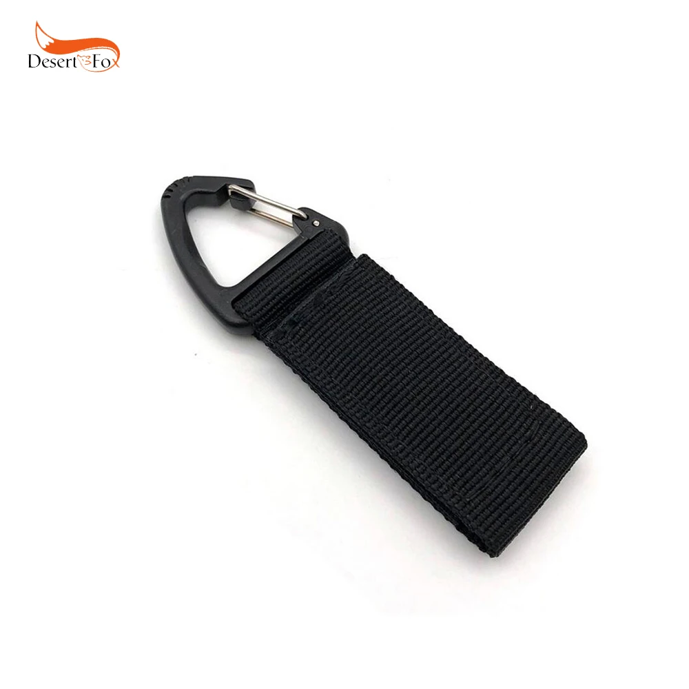 

Outdoor Carabiner for Keys High Strength Nylon Tactical Backpack Hook Webbing Buckle Molle Hanging System Waist Belt Buc