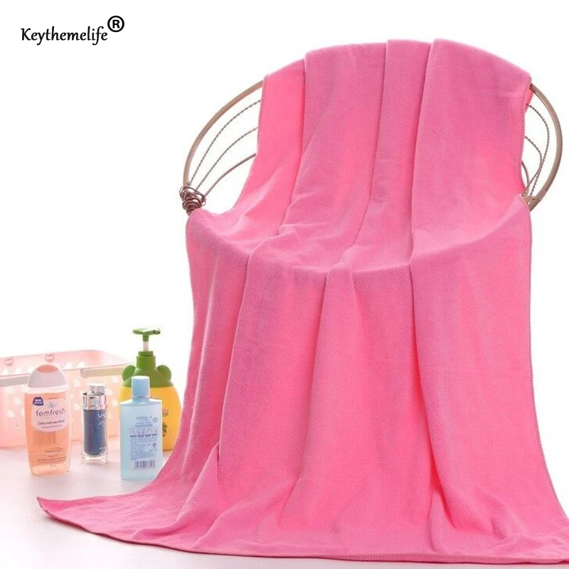 Blue-Color-Bath-Beach-Towel-Sports-Towel-140x70cm-size-Supersoft-Microfiber-Gym-Fast-Dry-for-hair (1)
